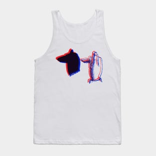 3D Shadow Puppet - MEERKAT Tank Top